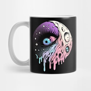 Melting moon eye Mug